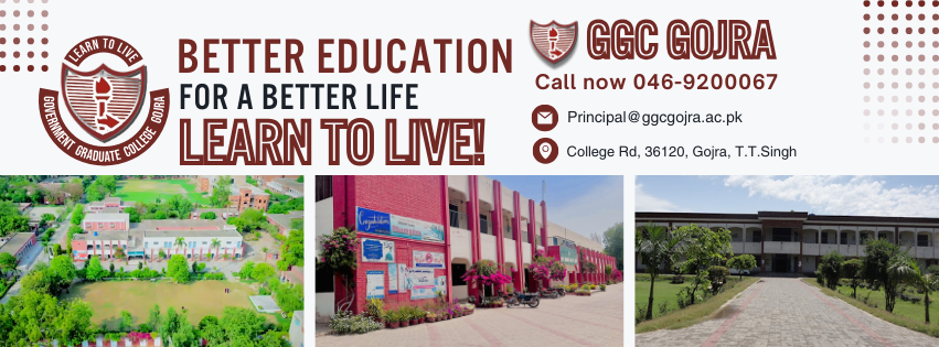 GGC Gojra - Better Education - Banner
